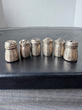 6-Piece Sterling Silver Miniature Salt & Pepper Shakers