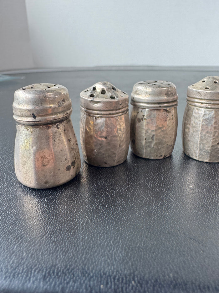 6-Piece Sterling Silver Miniature Salt & Pepper Shakers