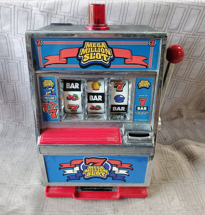 7 Mega Million Slot Coin Bank AS IS—READ DESCRIPTION CAREFULLY**