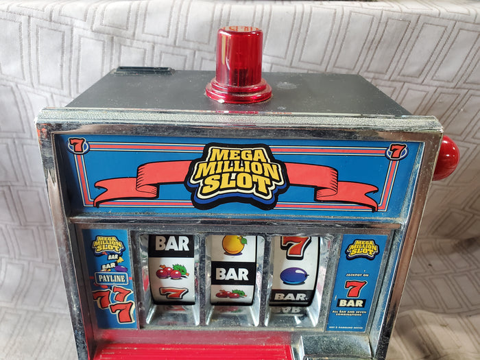 7 Mega Million Slot Coin Bank AS IS—READ DESCRIPTION CAREFULLY**