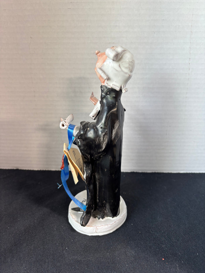 TP Ceramiche Poli Cesare Signed Figurine Pottery Art Italy *Read Description*