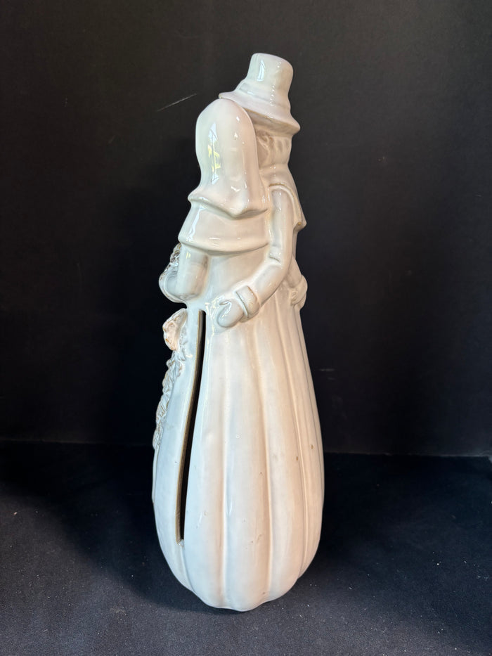 Ceramic Thanksgiving Couple Figurine, Untested