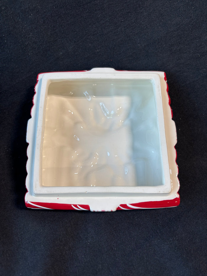 Jackson & Perkins Ceramic Gift Box Cookie Jar