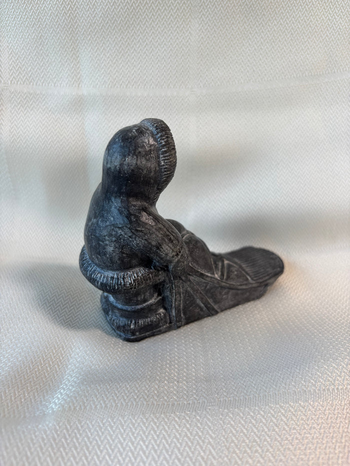 Wolf Original Inuit Handmade Sculpture Canadian Aboriginal Art *Read Description*