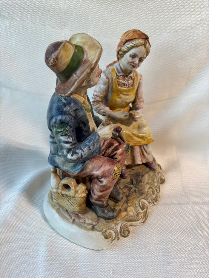 Capodimonte Porcelain Couple Figurine *Read Description*