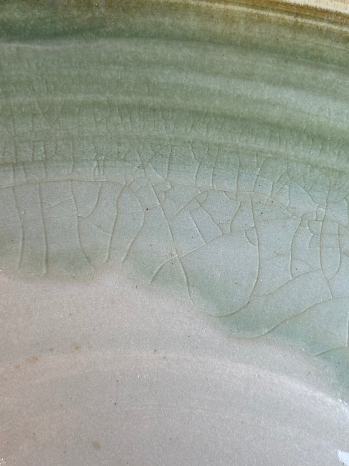 Studio Pottery Art Large Bowl; Signed