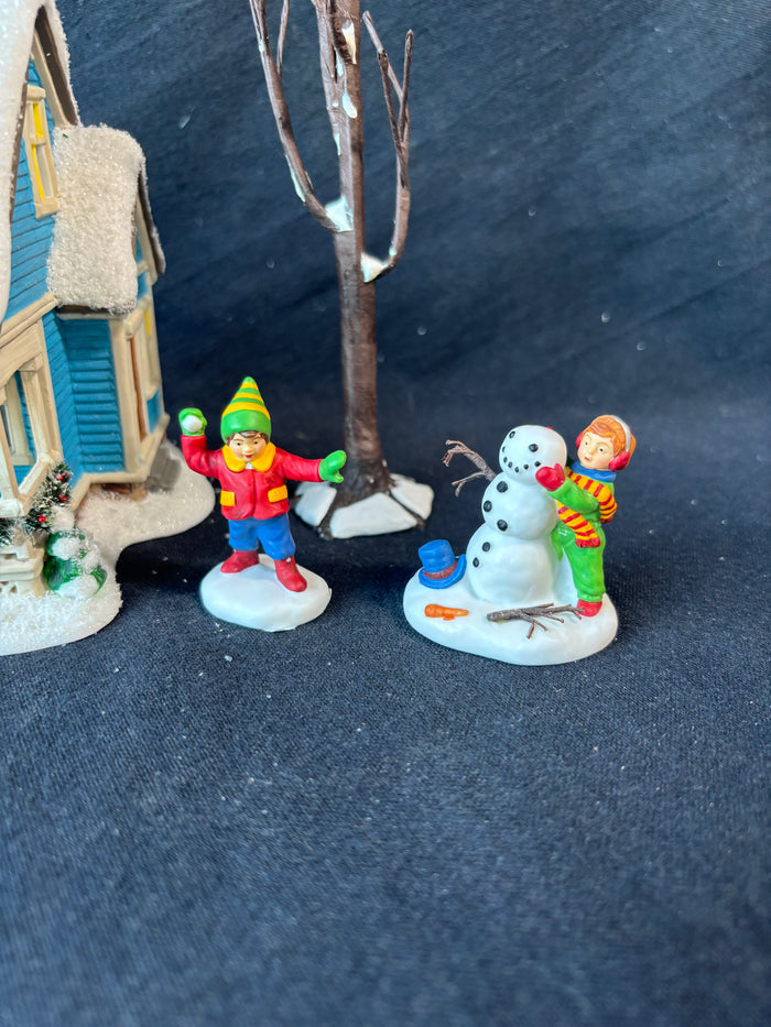 Dept. 56 “Holiday Charms House” Set Of 5, Light Works
