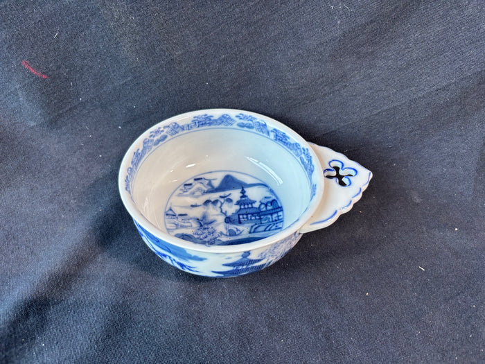 Mottahedeh Blue Canton Porringer Bowl *Read Description*