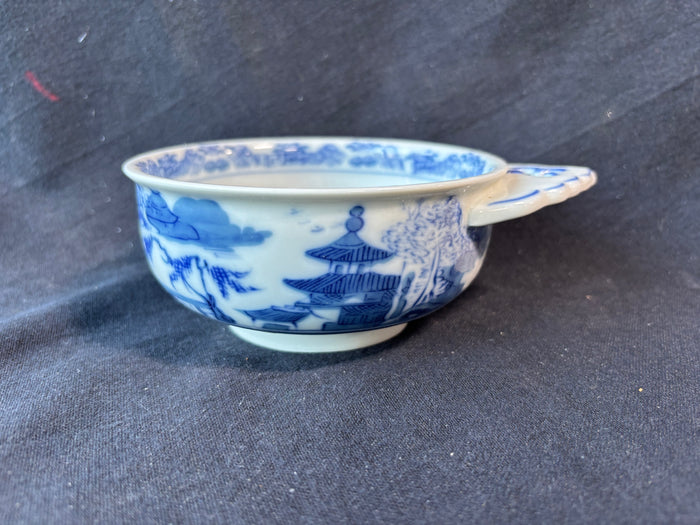 Mottahedeh Blue Canton Porringer Bowl *Read Description*