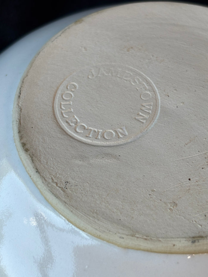 Jamestown Collection Pottery Porringer Bowl