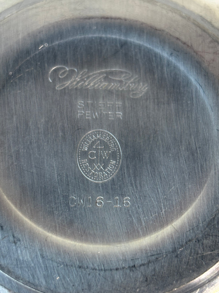 Williamsburg Stieff Pewter Bowl