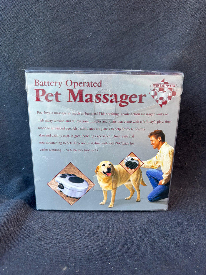 Westmoreland Battery Operated Pet Massager, Appears Unopened