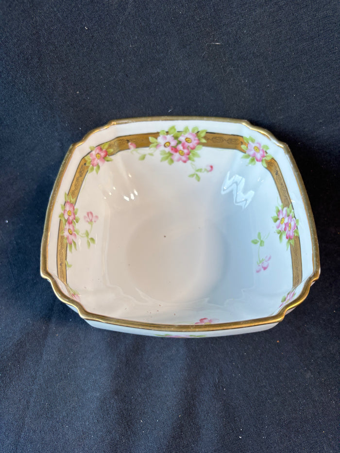 Nippon Porcelain Footed Bowl