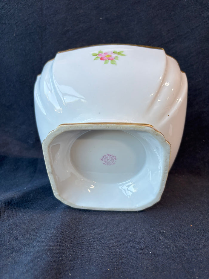 Nippon Porcelain Footed Bowl