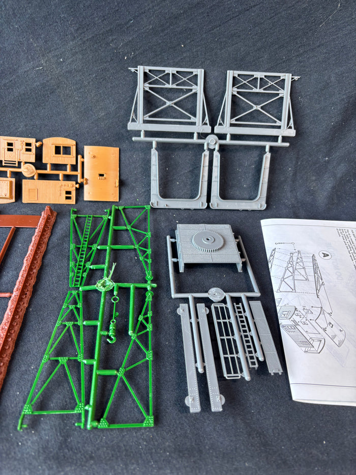 Tyco Ho Scale Gantry Crane Kit In Open Box