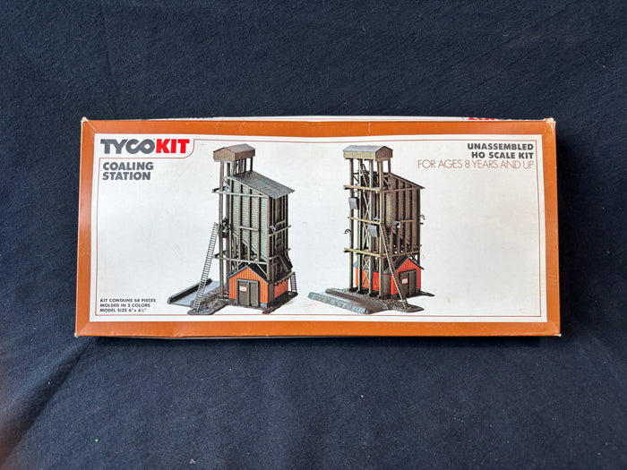 Tyco Ho Scale Coaling Station Kit In Open Box
