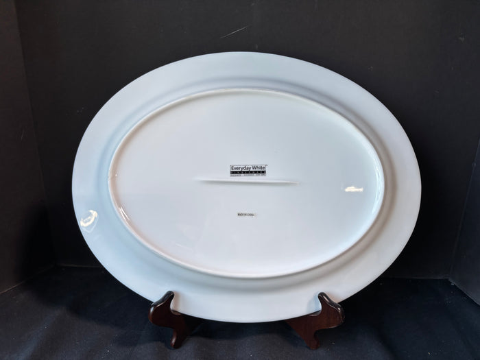 Everyday White Porcelain Serving Platter