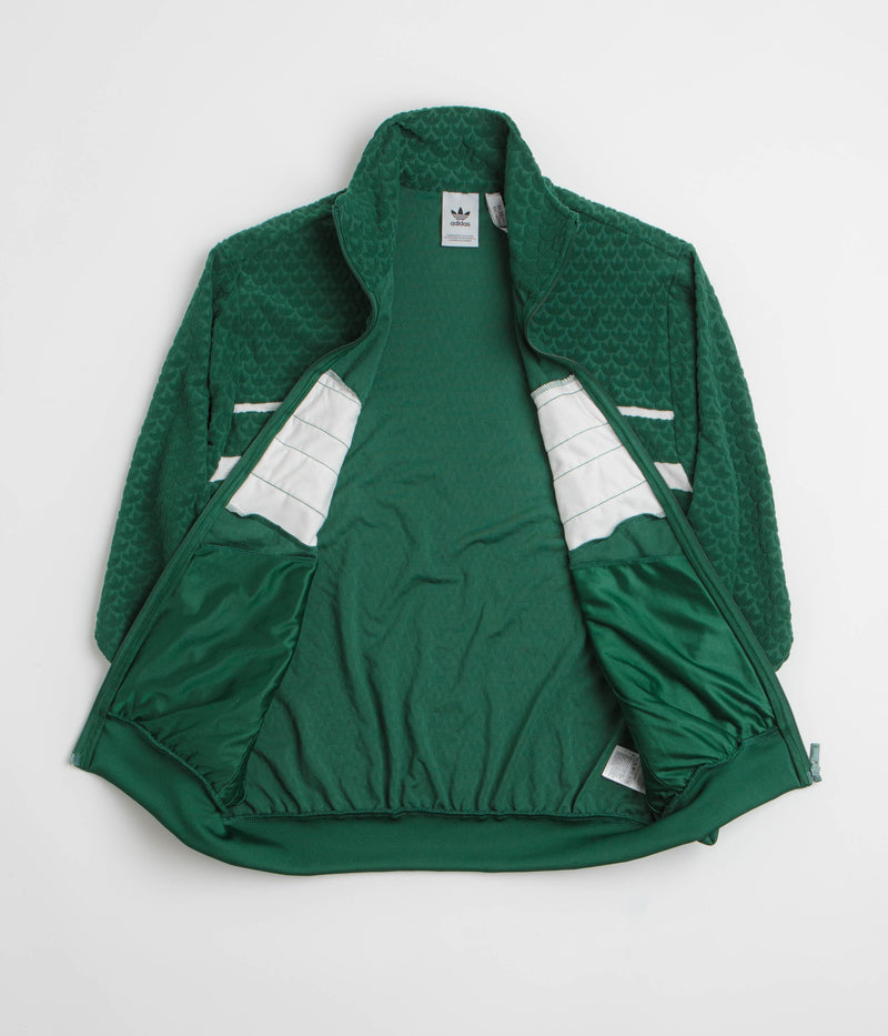 Adidas Monogram Track Jacket in Collegiate Green