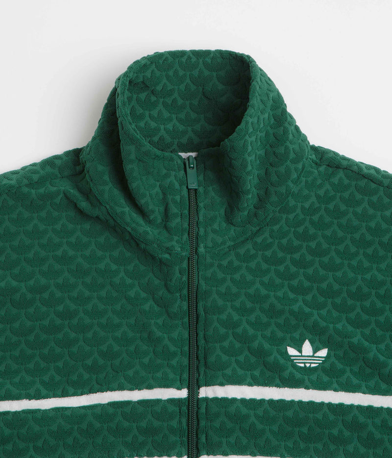 Adidas Monogram Track Jacket in Collegiate Green