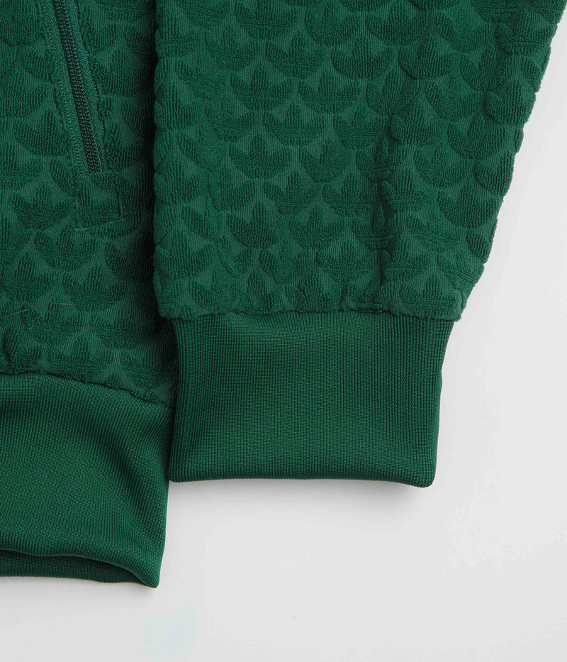 Adidas Monogram Track Jacket in Collegiate Green