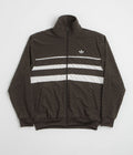 Adidas Monogram Track Jacket in Dark Brown