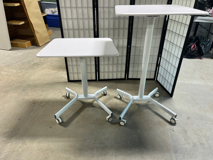 Adjustable Height Rolling Table/Standing Desk ***5 Available*** PRICED INDIVIDUALLY, $60 EACH