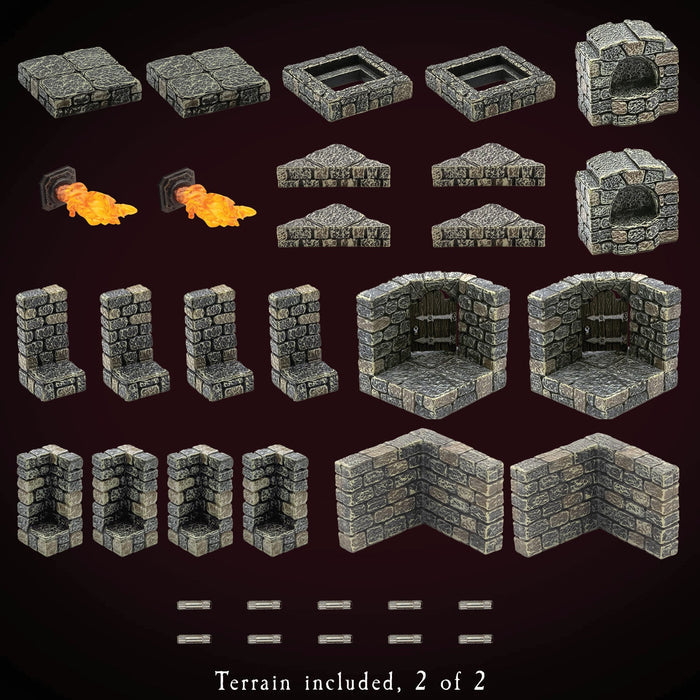 Advanced Dungeon Core Set - Vaulted (Painted)