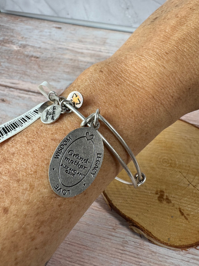 Alex and Ani Grandmother Adjustable Charm Bracelet