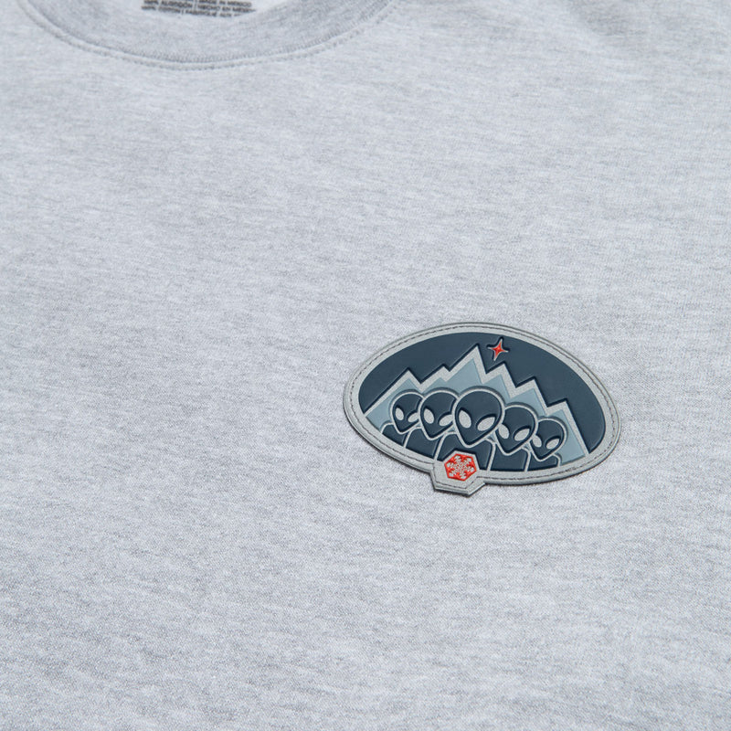 Alien Workshop Iceage Crewneck Sweatshirt - Heather Grey