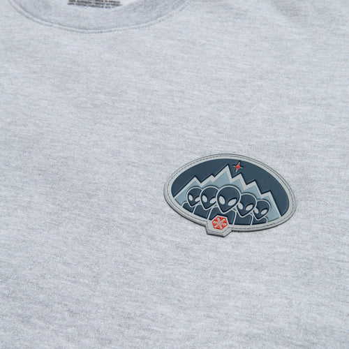 Alien Workshop Iceage Crewneck Sweatshirt - Heather Grey