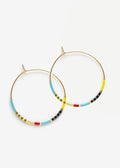 Amano Studio - Japanese Seed Bead Hoops - Fiesta!-Amano Studio-treehaus