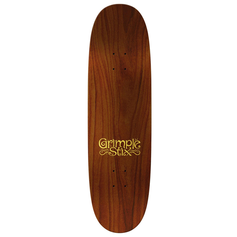 Anti-Hero Gerwer Grimple Stix Fabrage Egg Skateboard Deck - White - 9.10"