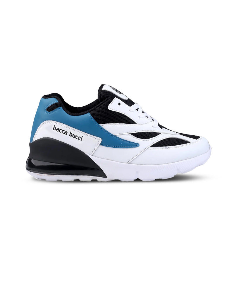 Bacca Bucci Boys or Girls Urban Retro Blocked Fashions Sneakers for Walking Running Partying & Fun (Age : 8 Years to 12 Years)