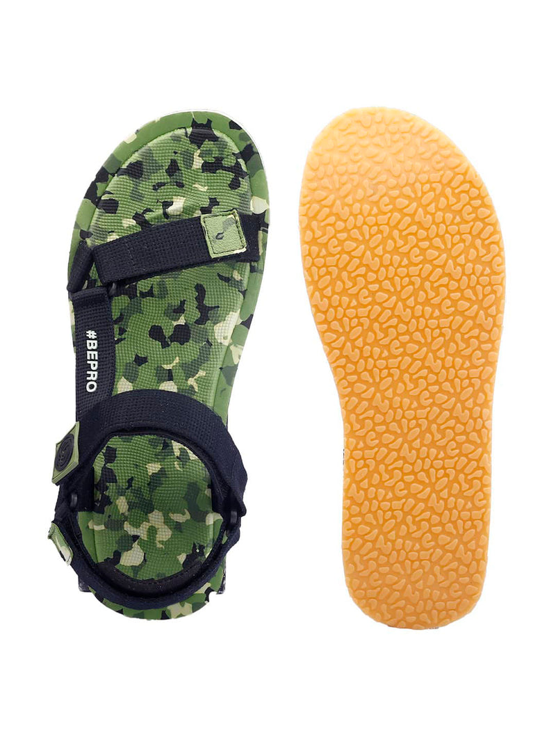 Bacca Bucci 'CamoStride NomadPro' Adventure Sandals - Robust All-Terrain Grip, Tailored Hook-and-Loop Fit, Ergonomic Comfort Design