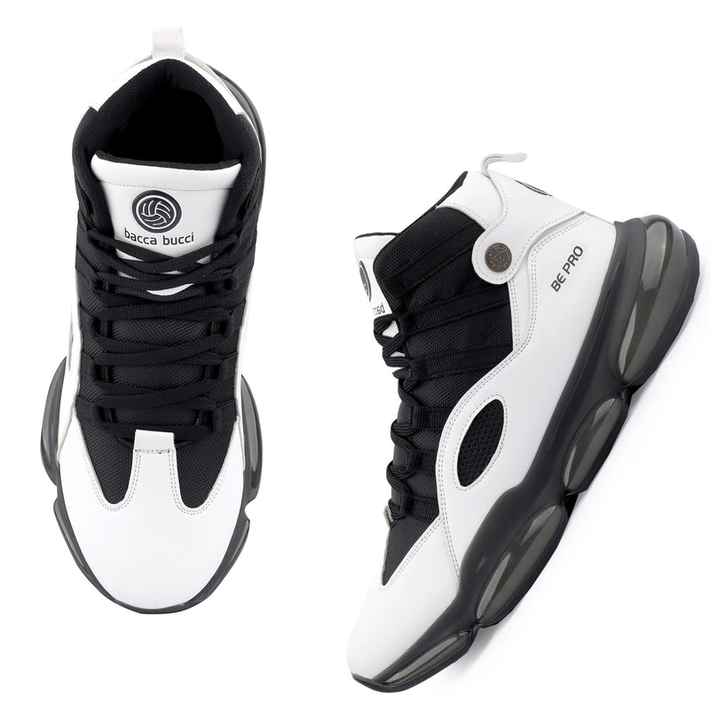 Bacca Bucci DOMINATOR Mid-Top Street Fashion Chunky Sneakers