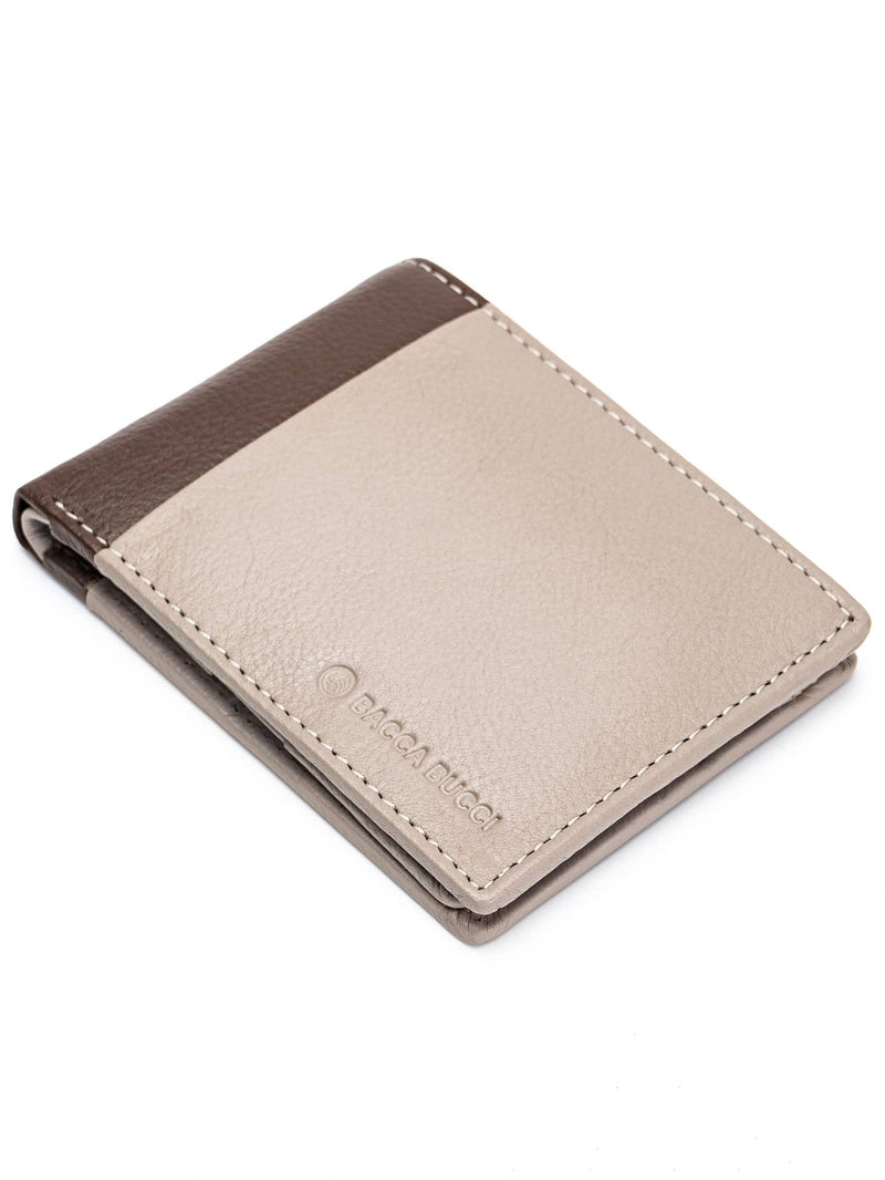 Bacca Bucci Genuine Leather Bi-Fold Wallet