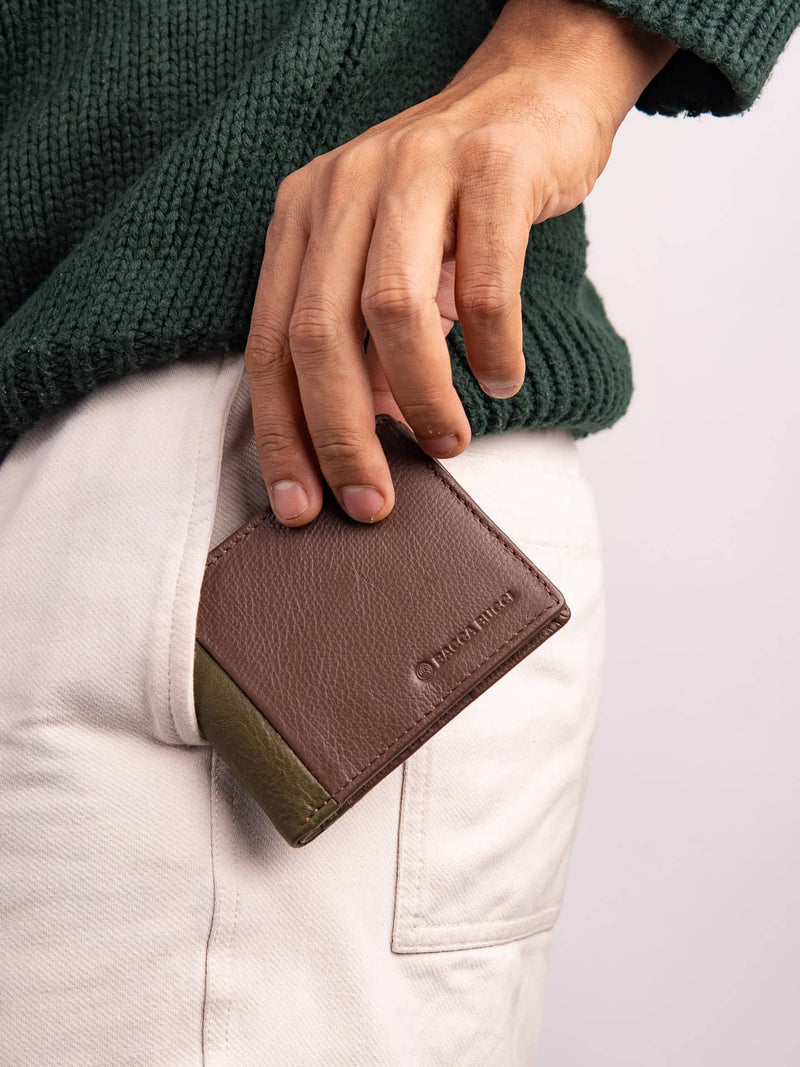Bacca Bucci Genuine Leather Bi-Fold Wallet