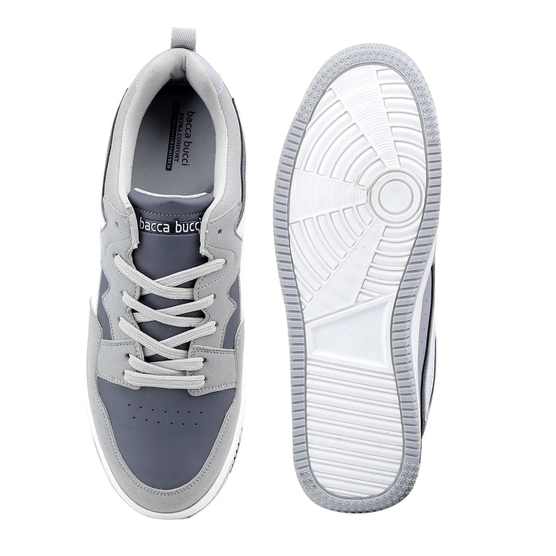 Bacca Bucci HEBRON Low-top Street Men's Fashion Sneakers with Lightweighted Rubber Outsole