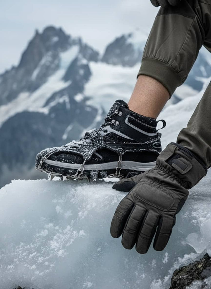 Bacca Bucci Ice Grippers – Stainless Steel Traction Cleats
