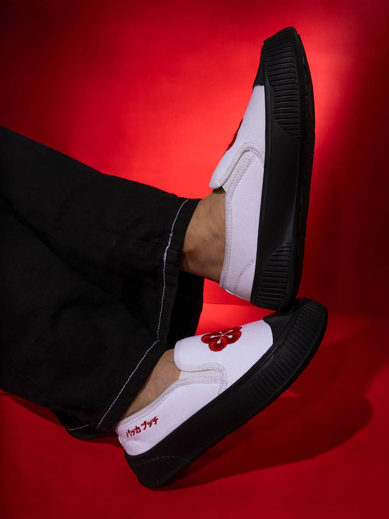 Bacca Bucci Kawaii Sakura Slip-On Sneakers