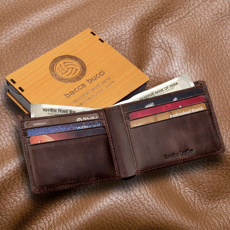 Wallets For Men | Bifold Genuine Leather Wallets