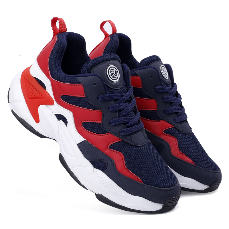 Bacca Bucci MAJESTY Comfortable Running Shoes with Adaptive Smart Cushioning 5 in 1 uni-Moulding Technology Professional Non Slip Running Shoe for Training, Walking, Fitness & Gym - Bacca Bucci