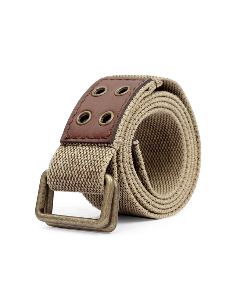 Bacca Bucci Men's Military Style Army Tactical Cotton/canvas Webbing Adjustable Metal Buckle Belt for Men