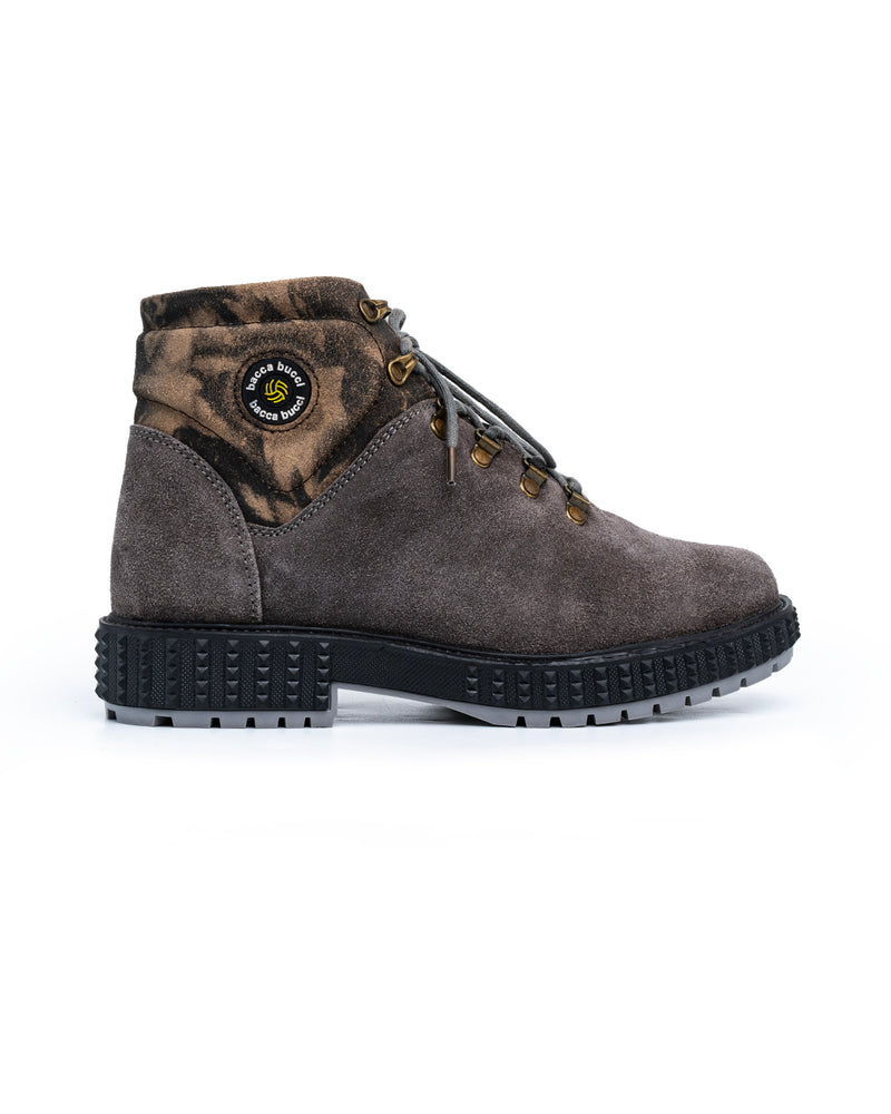 Bacca Bucci Men's URBAN Suede Leather Boots | Tactical Leather Boots for Motorcycle & Military