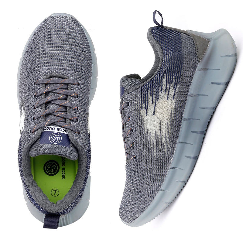 Bacca Bucci Men's METAVERSE Road Running Sports Shoes | Lightweight & Sungfit