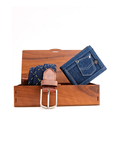 Bacca Bucci Premium Gift Combo: Classic Wallet & Stylish Belt in Elegant Wooden Box
