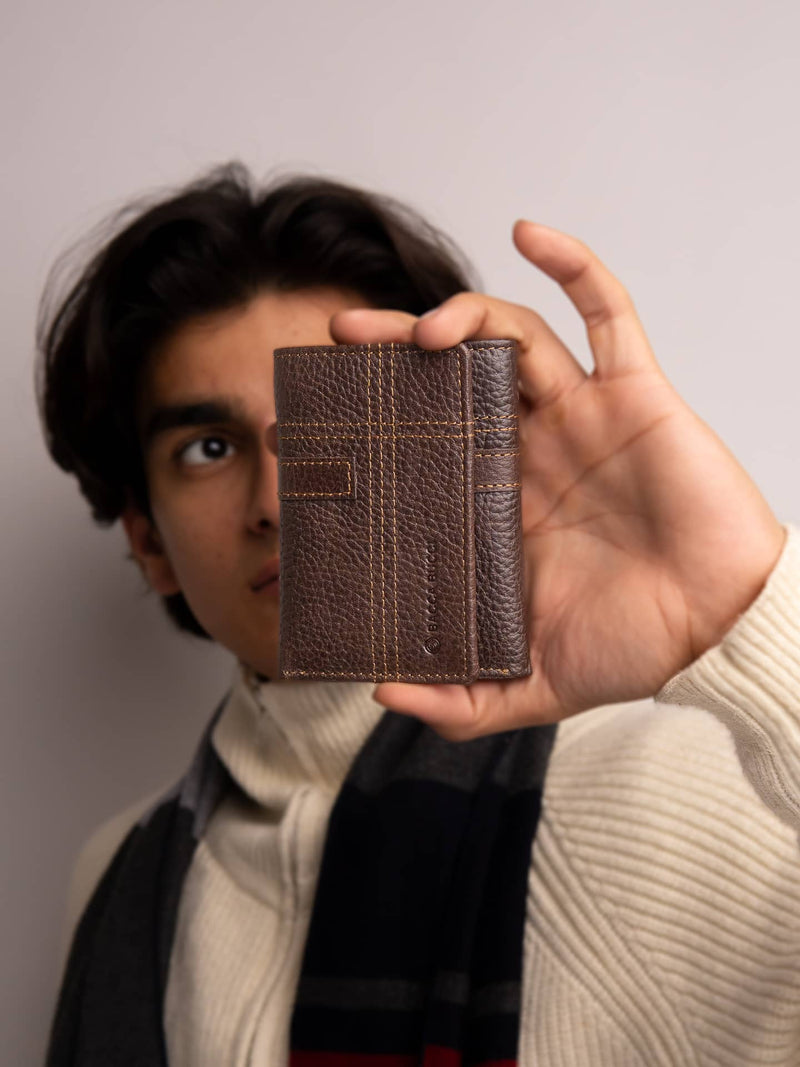 Trifold Leather Wallets