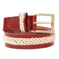 Men Braided Belt