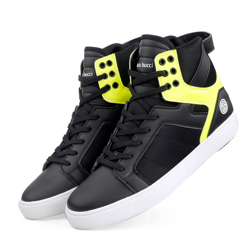 men shoes black ankle
