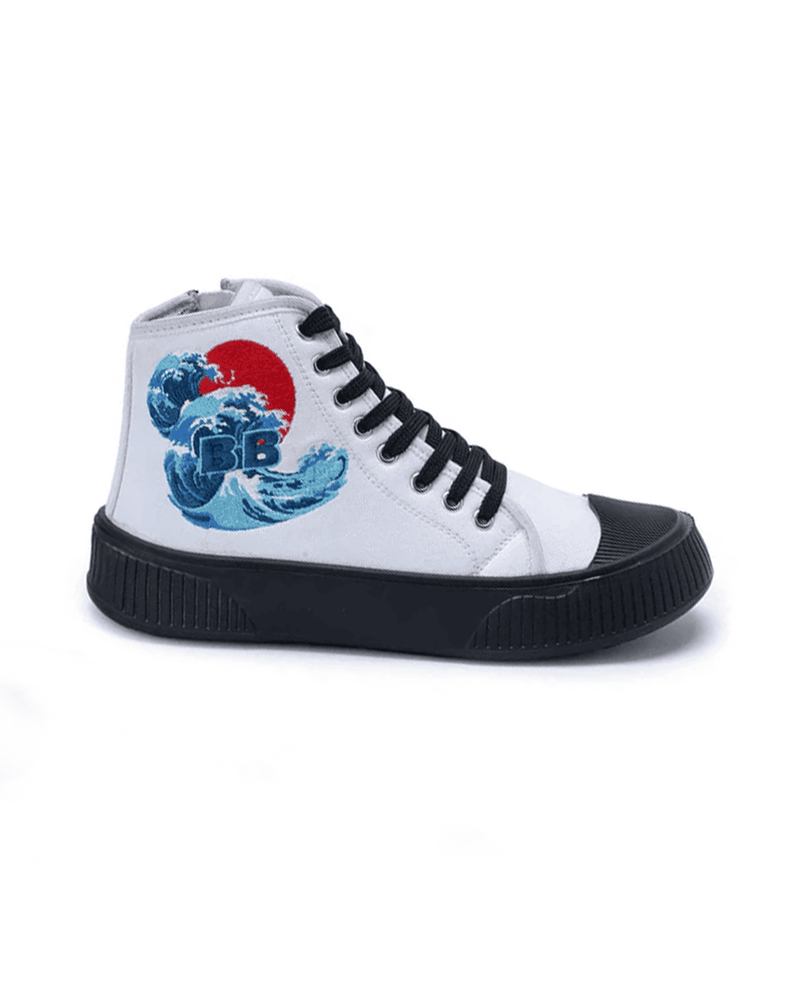 Bacca Bucci Women's High-Top Sneakers - "Kawaii Kicks" Collection